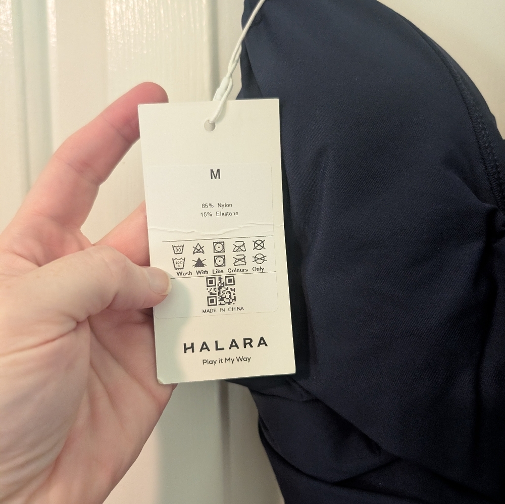 Halara Ruched Cross Front Bodycon Mini - Picture 4 of 6